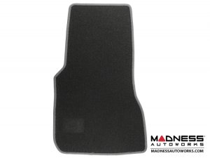 smart fortwo Floor Mats - 453 model - Carpet w/ Silver Binding 